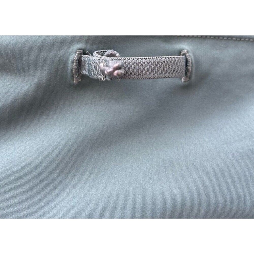 Lululemon Fast Free Crop II *Nulux 19" Grey Eucalyptus Size 8 - Picture 13 of 14
